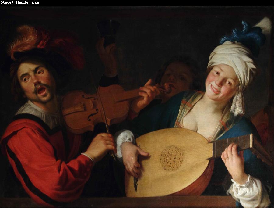 Gerard van Honthorst Le Concert